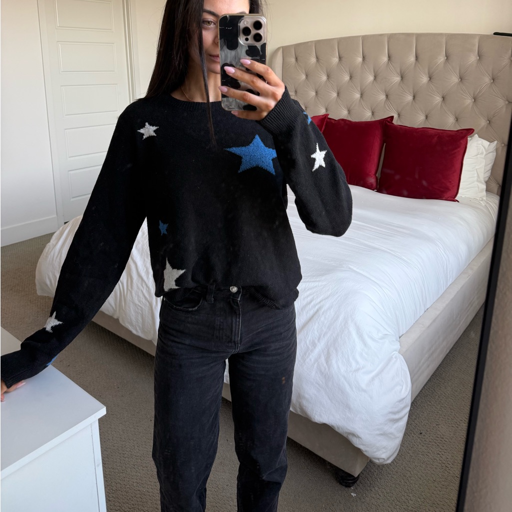 Black Star Lucky Brand Sweater